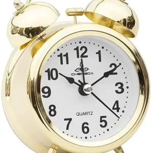 astound analog gold clock